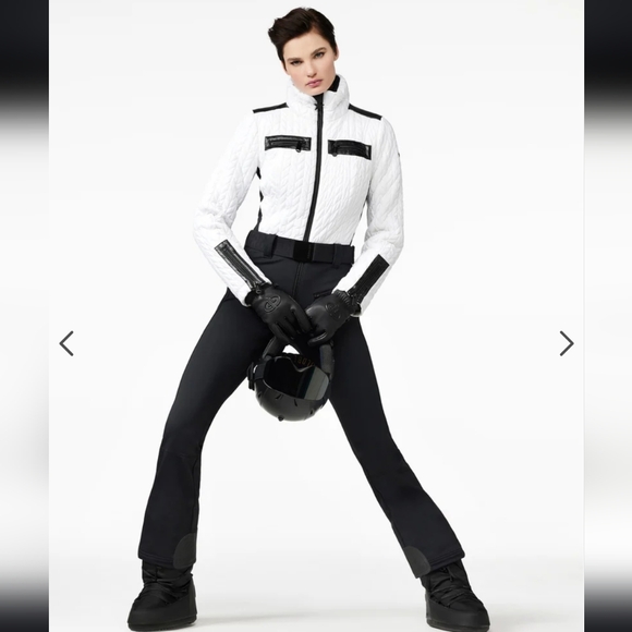 Goldbergh Vision ski suit black white MSRP $1369